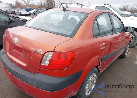 2007 Kia Rio Lx z USA, uszkodzony, nr VIN KNADE123276279875